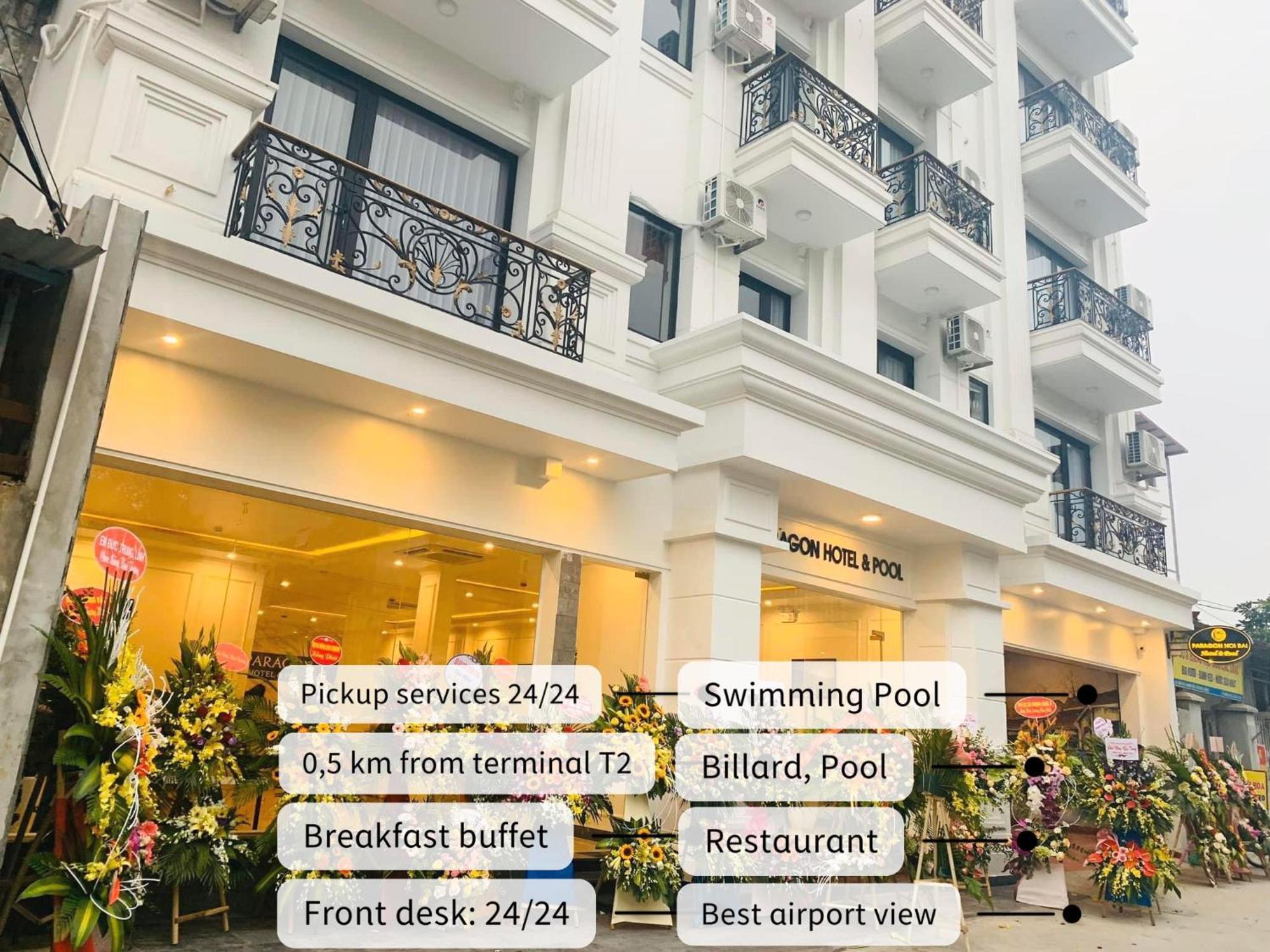 Paragon Noi Bai Hotel & Pool Hanoi Buitenkant foto